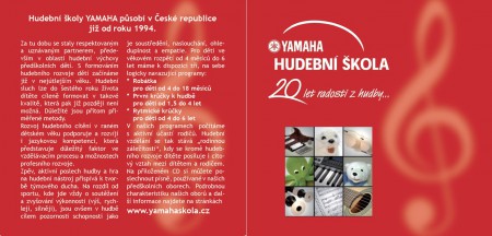 CD Hudební školy Yamaha vložené v Klinik boxu